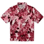 Arkansas Razorbacks Hawaiian Shirt - Hibiscus Arrangement | Moonbestprint