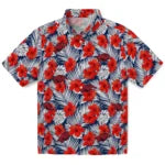 Arkansas Razorbacks Hawaiian Shirt - Hibiscus Fiesta | Moonbestprint