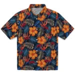 Arkansas Razorbacks Hawaiian Shirt - Hibiscus Foliage | Moonbestprint