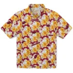 Arkansas Razorbacks Hawaiian Shirt - Hibiscus Tropics | Moonbestprint