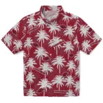 Arkansas Razorbacks Hawaiian Shirt - Palm Tree Motif | Moonbestprint