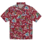 Arkansas Razorbacks Hawaiian Shirt - Simpsons Christmas | Moonbestprint