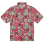 Arkansas State Red Wolves Hawaiian Shirt - Anthurium Overlay | Moonbestprint