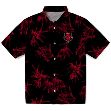 Arkansas State Red Wolves Hawaiian Shirt - Bamboo Branches | Moonbestprint