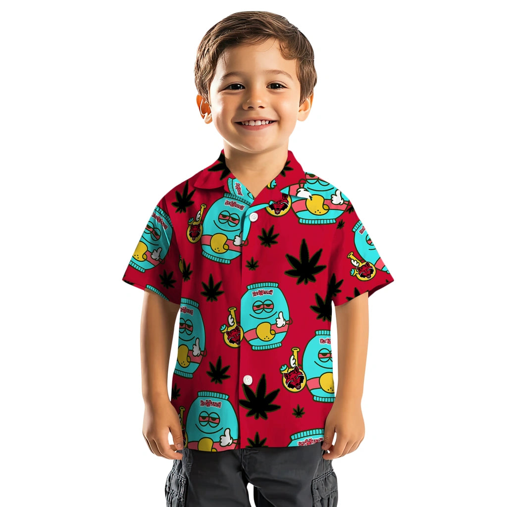 Arkansas State Red Wolves Hawaiian Shirt - Chill Vibe | Moonbestprint