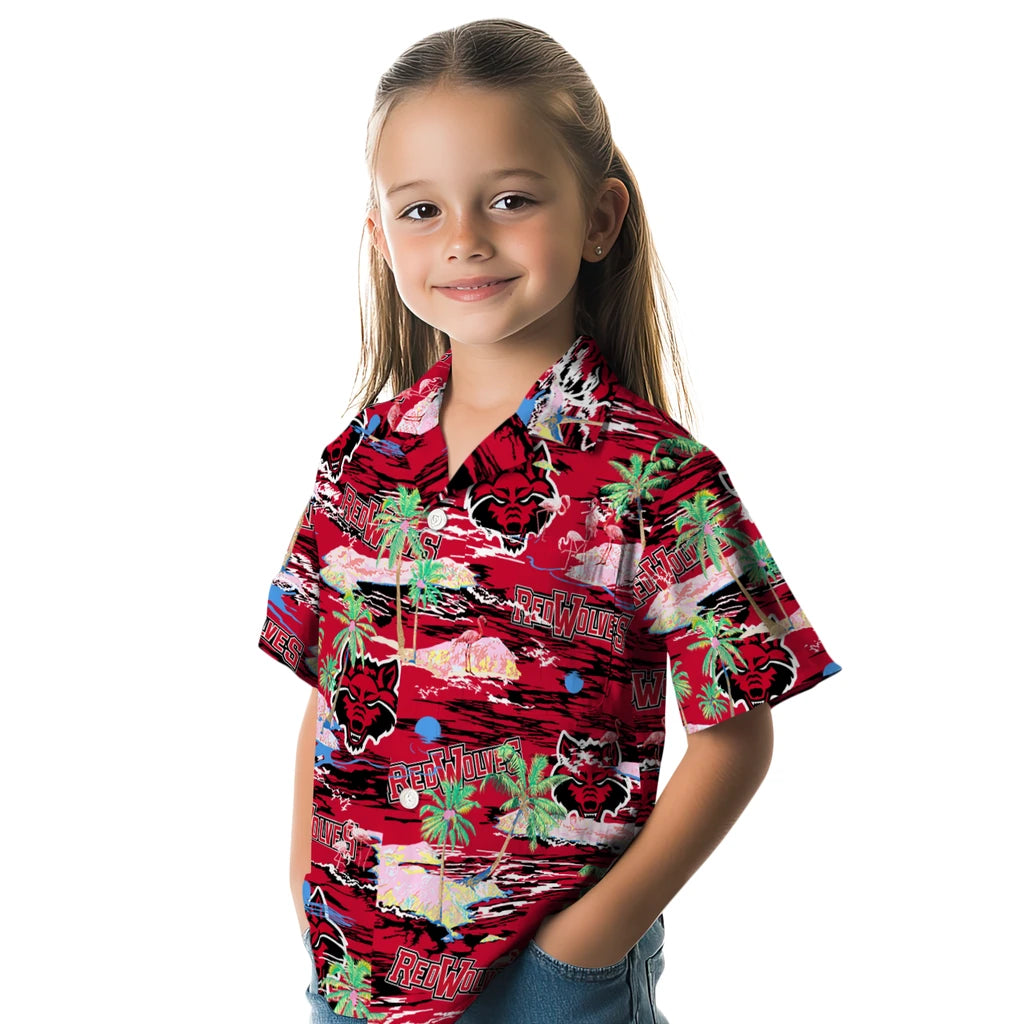 Arkansas State Red Wolves Flamingo Retreat 2026 Hawaiian Shirt – Moonbestprint