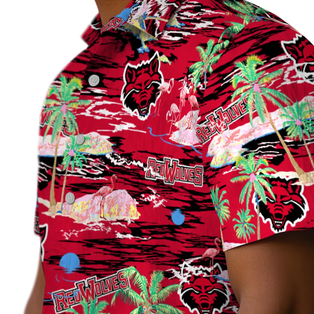 Arkansas State Red Wolves Hawaiian Shirt - Hawaii Island | Moonbestprint