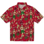 Arkansas State Red Wolves Hawaiian Shirt - Hawaiian Girls Design | Moonbestprint