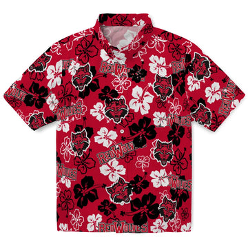 Arkansas State Red Wolves Hibiscus Bloom Hawaiian Shirt – Moonbestprint