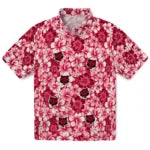 Arkansas State Red Wolves Hawaiian Shirt - Hibiscus Blooms | Moonbestprint