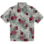 Arkansas State Red Wolves Hawaiian Shirt - Hibiscus Designs | Moonbestprint