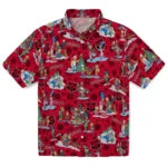 Arkansas State Red Wolves Hawaiian Shirt - Simpsons Christmas | Moonbestprint