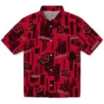 Arkansas State Red Wolves Hawaiian Shirt - Turtle Lines | Moonbestprint