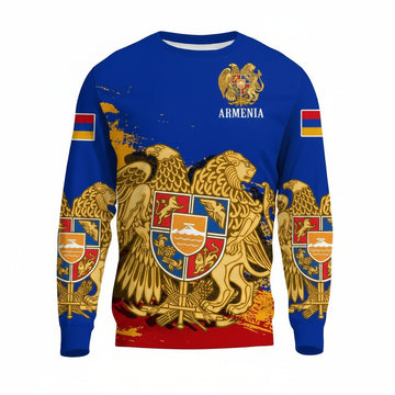 Armenia Special Sweater ? Blue Version A7 ? Usalast