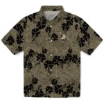 Army Black Knights Hawaiian Shirt - 50th State Flower | Moonbestprint