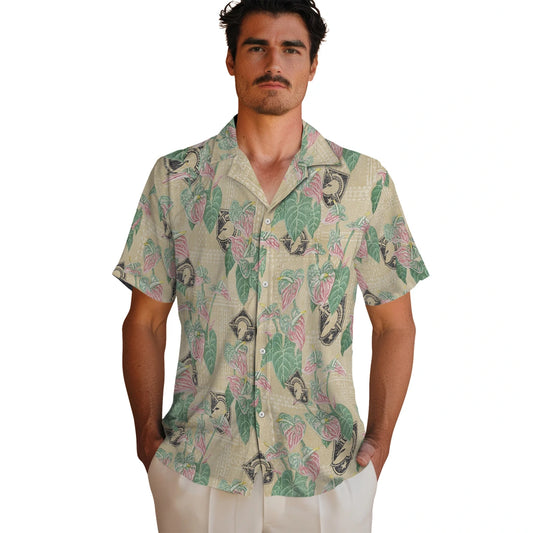 Army Black Knights Hawaiian Shirt - Anthurium Overlay | Moonbestprint