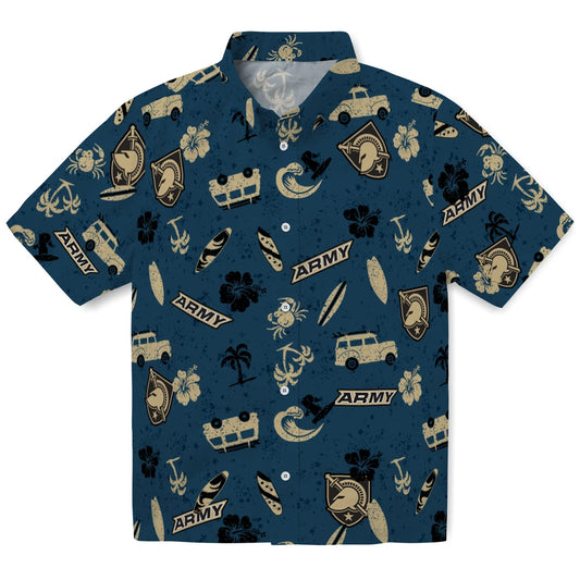 Army Black Knights Hawaiian Shirt - Beach Vibe | Moonbestprint