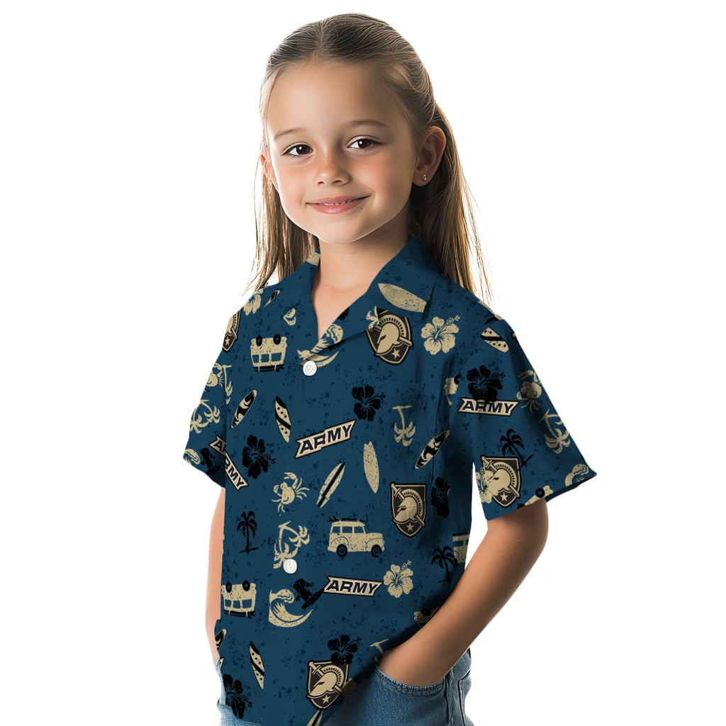 Army Black Knights Hawaiian Shirt - Beach Vibe | Moonbestprint
