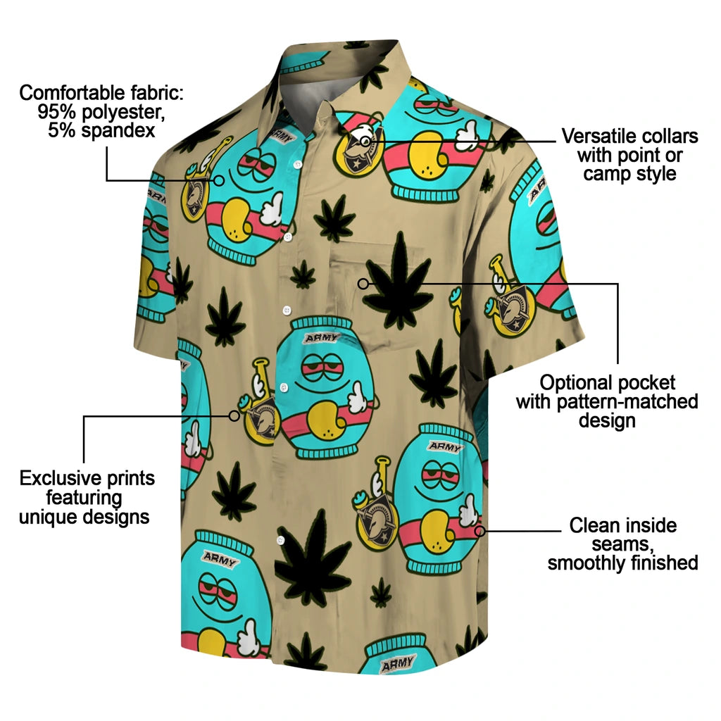 Army Black Knights Hawaiian Shirt - Chill Vibe | Moonbestprint