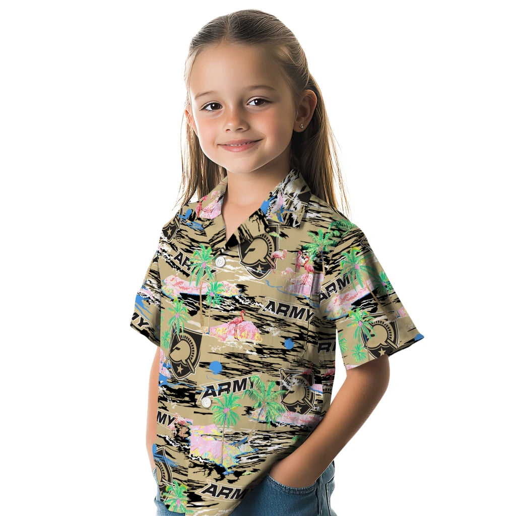 Army Black Knights Flamingo Retreat 2026 Hawaiian Shirt – Moonbestprint