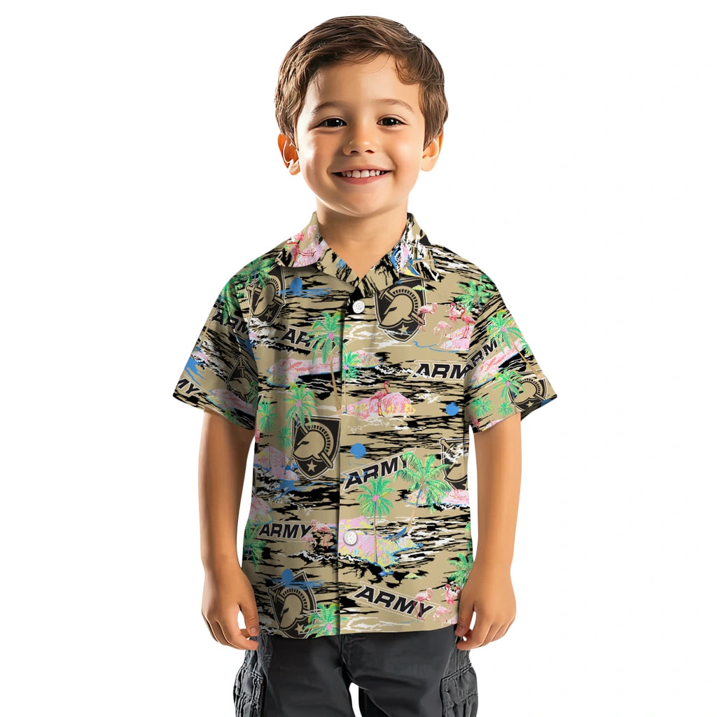 Army Black Knights Flamingo Retreat 2026 Hawaiian Shirt – Moonbestprint