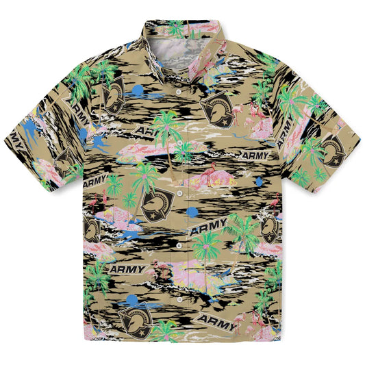 Army Black Knights Hawaiian Shirt - Hawaii Island | Moonbestprint