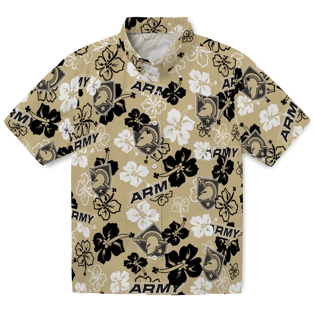 Army Black Knights Hibiscus Bloom Hawaiian Shirt – Moonbestprint