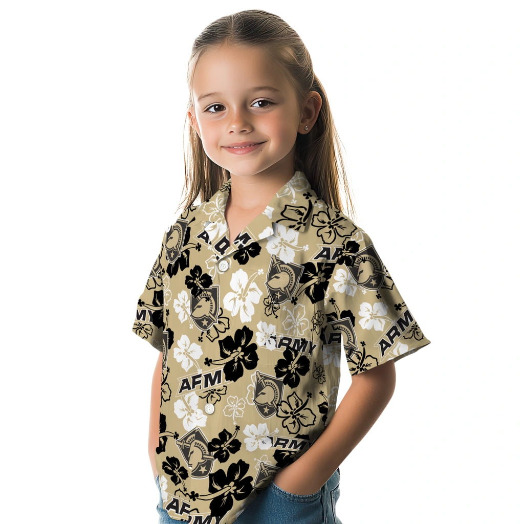 Army Black Knights Hibiscus Bloom Hawaiian Shirt – Moonbestprint