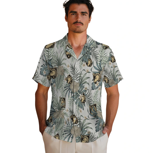 Army Black Knights Hawaiian Shirt - Hibiscus Designs | Moonbestprint