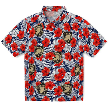 Army Black Knights Hawaiian Shirt - Hibiscus Fiesta | Moonbestprint