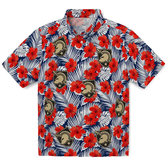 Army Black Knights Hawaiian Shirt - Hibiscus Fiesta | Moonbestprint