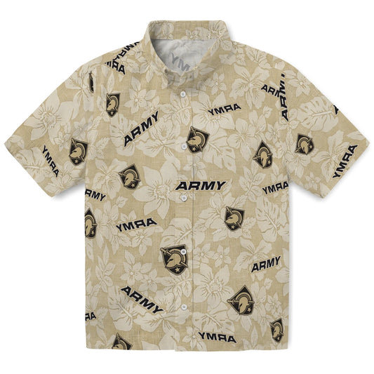 Army Black Knights Hawaiian Shirt - Hibiscus Oasis | Moonbestprint
