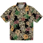 Army Black Knights Hawaiian Shirt - Hibiscus Tiki Jungle | Moonbestprint