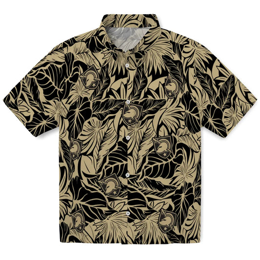 Army Black Knights Hawaiian Shirt - Monstera Layer | Moonbestprint