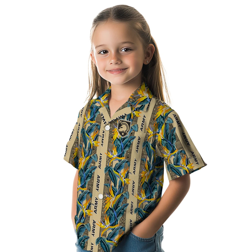 Army Black Knights Hawaiian Shirt - Paradise Vines | Moonbestprint