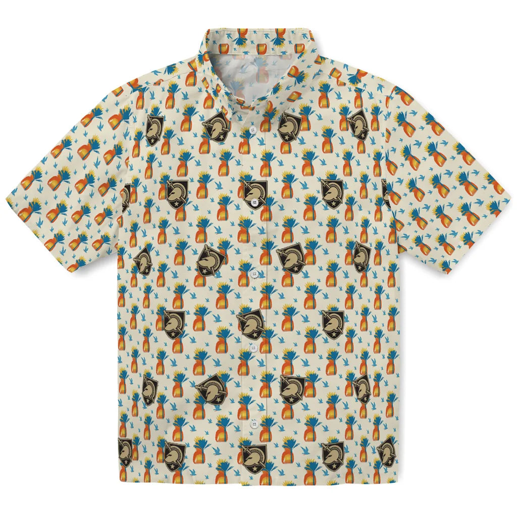 Army Black Knights Hawaiian Shirt - Pineapple Delight | Moonbestprint