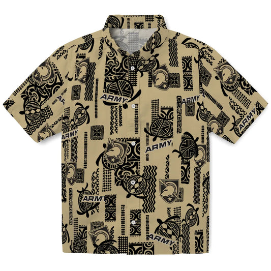 Army Black Knights Hawaiian Shirt - Turtle Lines | Moonbestprint