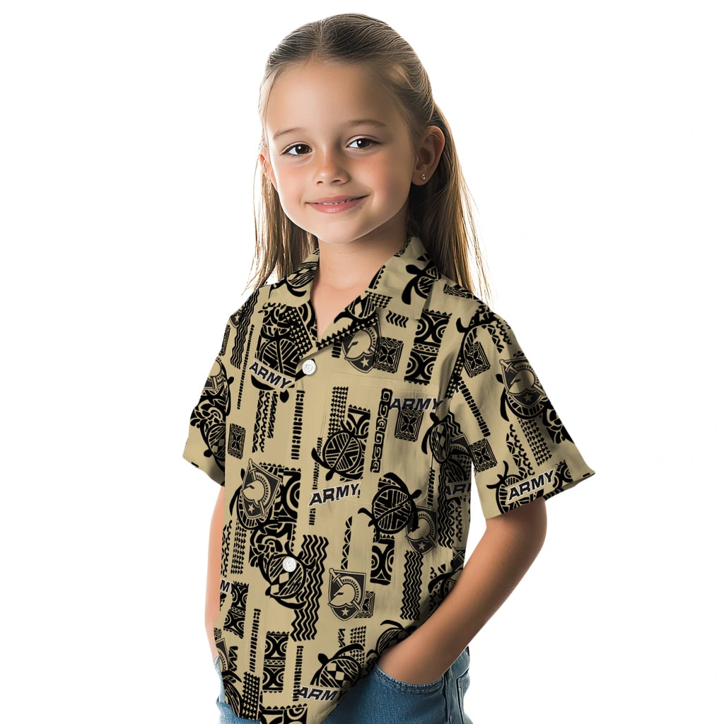 Army Black Knights Hawaiian Shirt - Turtle Lines | Moonbestprint