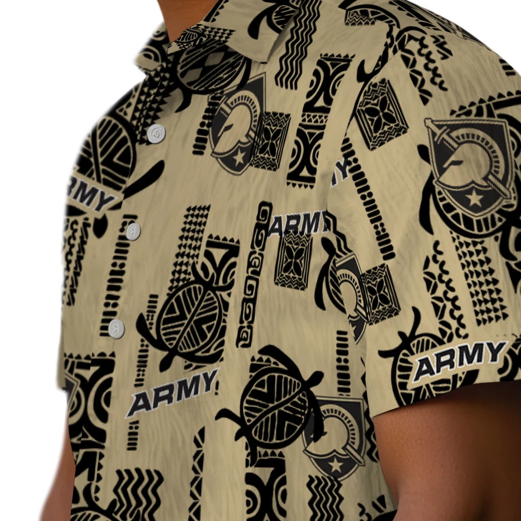 Army Black Knights Hawaiian Shirt - Turtle Lines | Moonbestprint