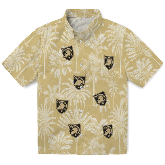 Army Black Knights Hawaiian Shirt - Vintage Palm Tree | Moonbestprint