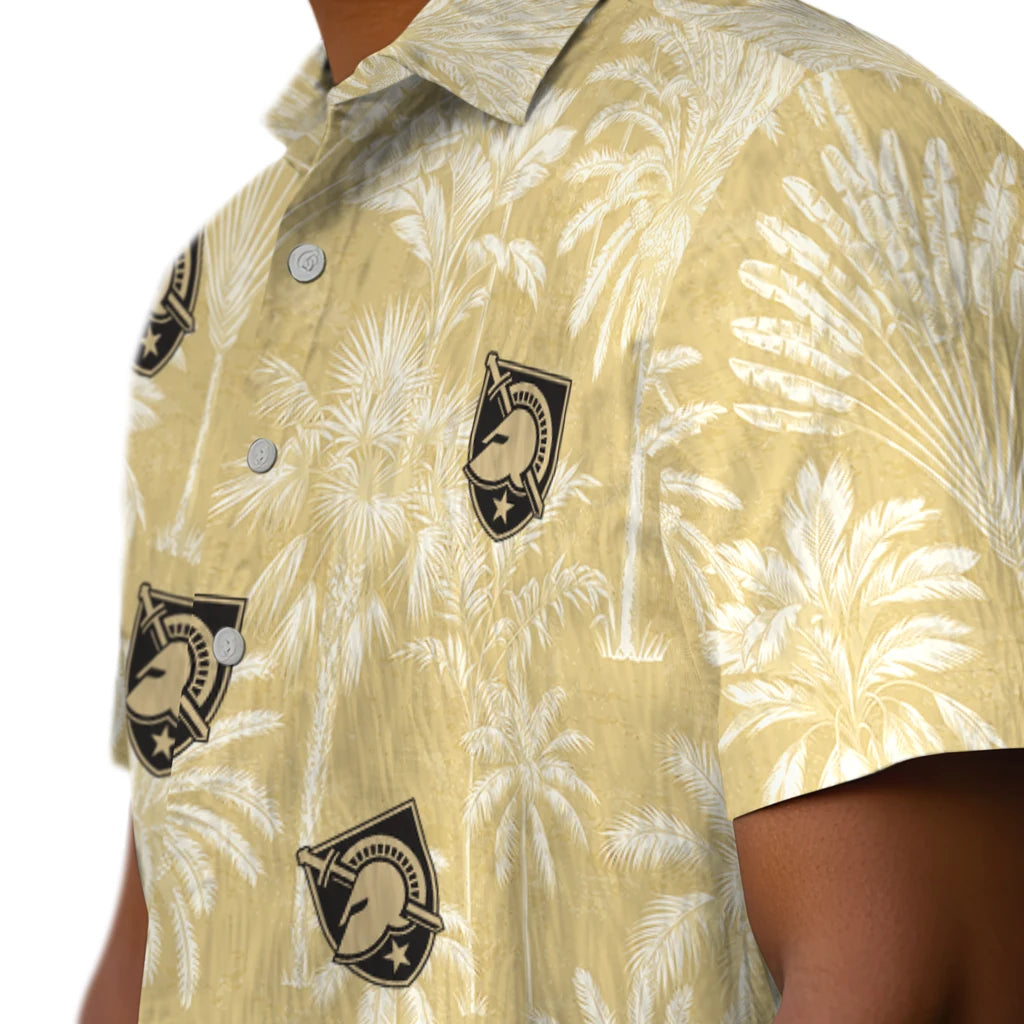 Army Black Knights Hawaiian Shirt - Vintage Palm Tree | Moonbestprint