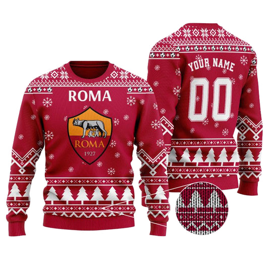 As Roma Custom Name Ugly Christmas Sweater ? Usalast