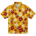 AS Roma Hibiscus Bloom Hawaiian Shirt – Moonbestprint