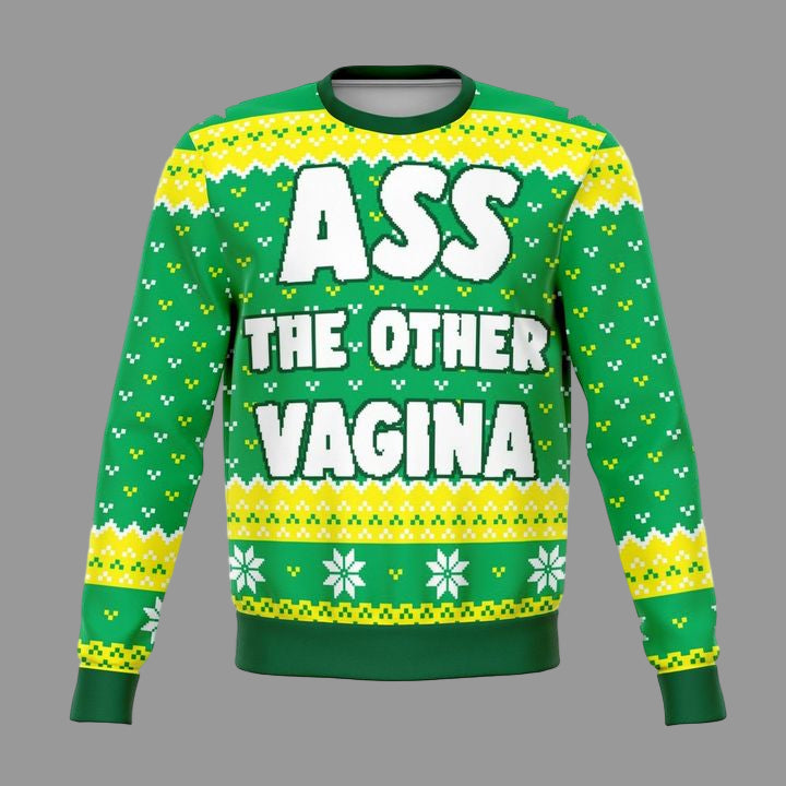 Ass Other Vag Meme 2022 Design 3d Ugly Christmas Sweater ? Usalast