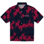 Atlanta Braves Hawaiian Shirt - 50th State Flower | Moonbestprint