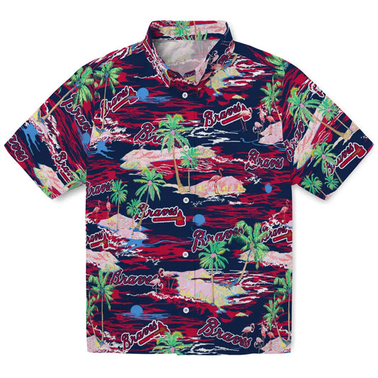 Atlanta Braves Flamingo Retreat 2026 Hawaiian Shirt – Moonbestprint