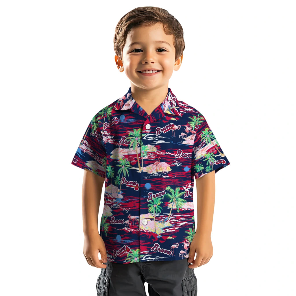 Atlanta Braves Hawaiian Shirt - Hawaii Island | Moonbestprint