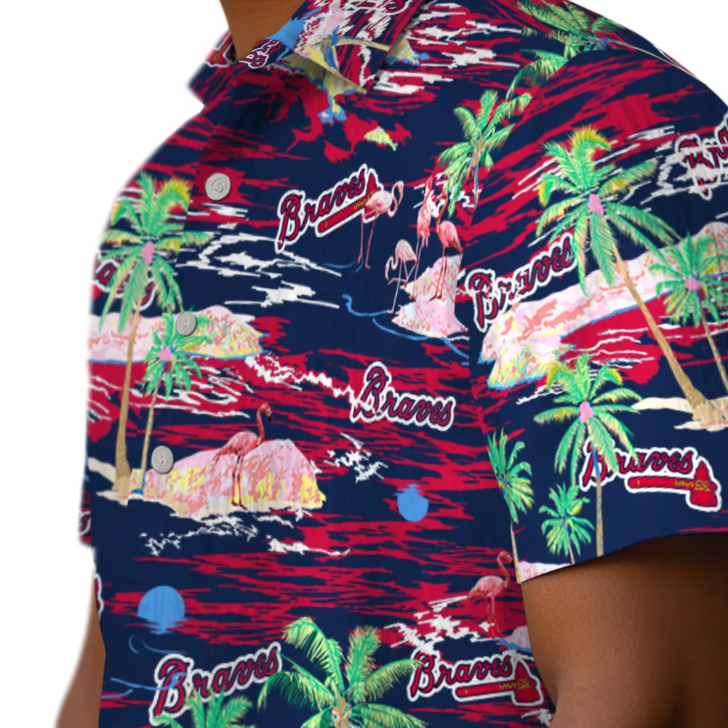 Atlanta Braves Hawaiian Shirt - Hawaii Island | Moonbestprint