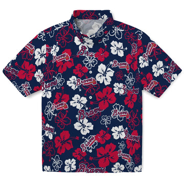 Atlanta Braves Hibiscus Bloom Hawaiian Shirt – Moonbestprint