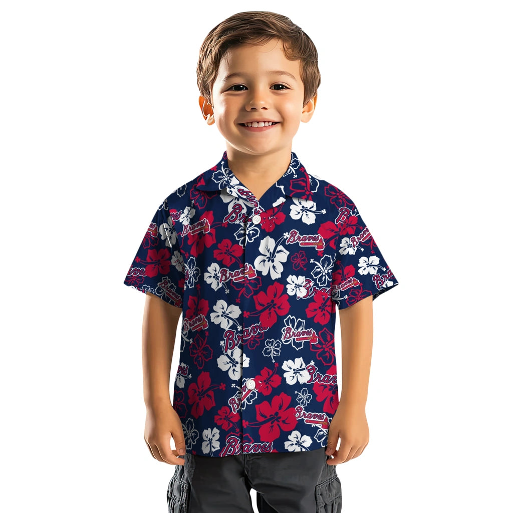 Atlanta Braves Hibiscus Bloom Hawaiian Shirt – Moonbestprint